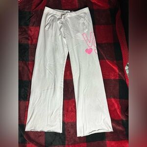 Victoria's Secret White Lounge Pants